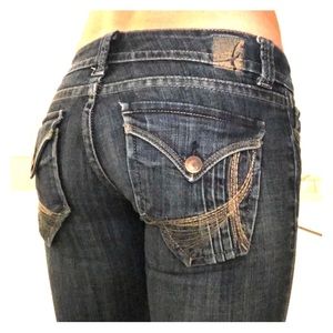 Wide Leg IT Los Angeles Jeans - Size 24